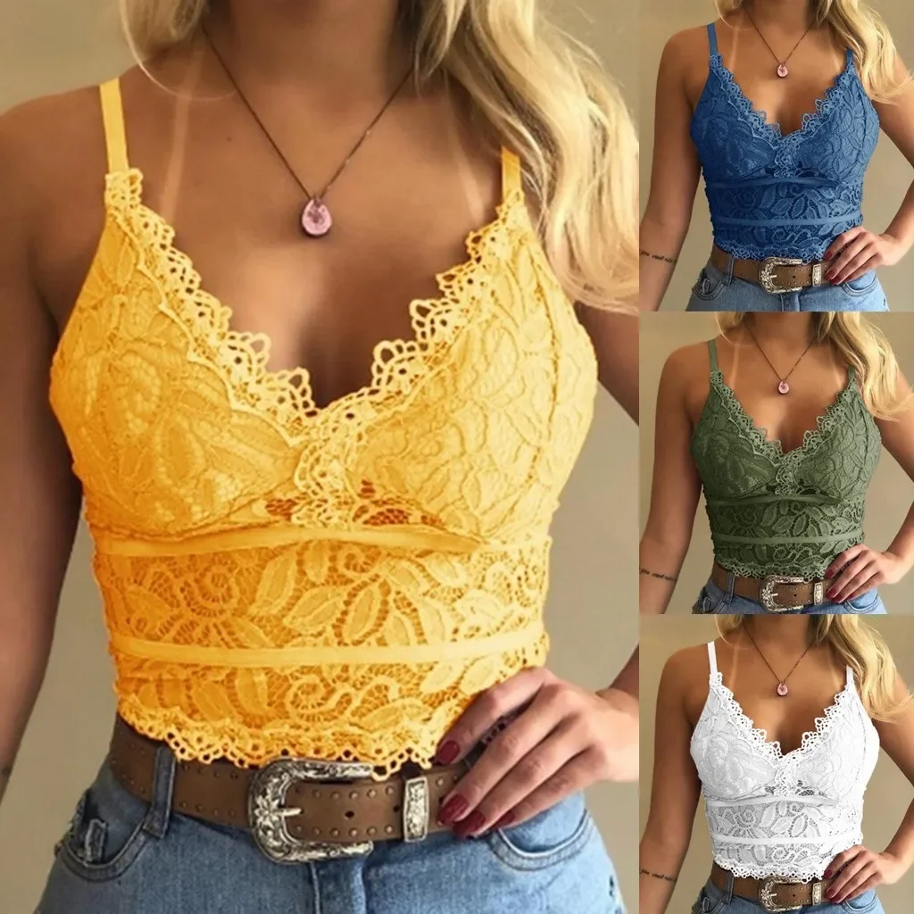 Kwiatowy biustonosz koronkowe  – Bralette Triangle Set recenzja i cena