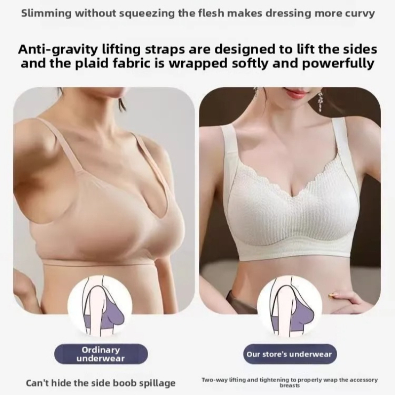 Bezszwowy modelujący biustonos – Bralette Triangle Set recenzja i cena